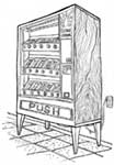 vending machine drawing